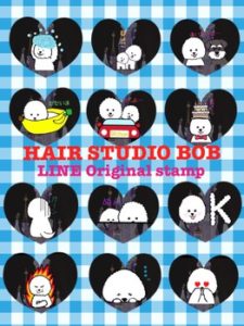 関内の美容室BOBのオリジナルLINEスタンプ