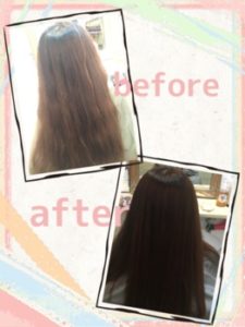 関内の美容室BOBのお客様